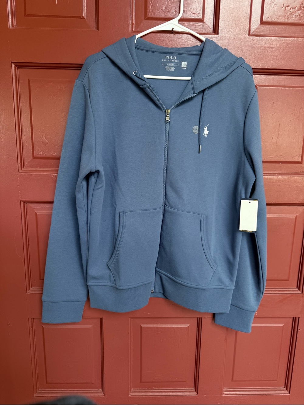 Double-Knit Full-Zip Hoodie - Picture 4 of 8